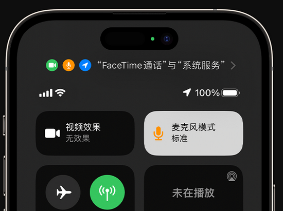 瑞安苹果授权维修网点分享iPhone在通话时让你的声音更清晰 