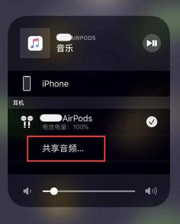 瑞安苹果14音频维修点分享iPhone14音频共享设置方法 