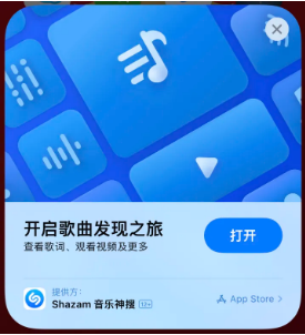 瑞安苹果14维修站分享iPhone14音乐识别功能使用方法 